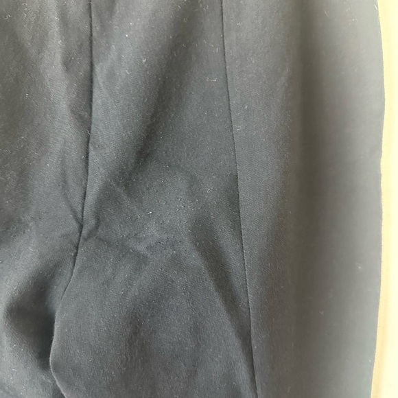 VINCE Stitch Front Seam Ponte Cropped Legging/Pant Size XS in Coastal Blue Navy - Picture 9 of 9